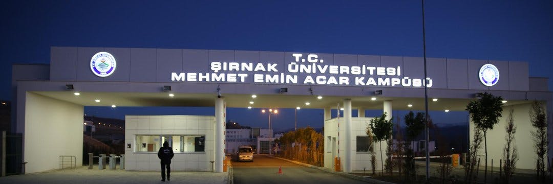 Şırnak Üniversitesi cover